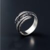 ORW Retro Feathers Ring